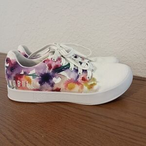 NOBULL Floral Canvas Trainer Bouquet Women's Size 6.5
